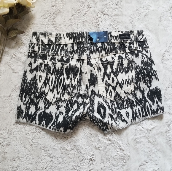 Bleulab Ikat Print Bleach Down Black White 5 Pkt - Picture 3 of 7